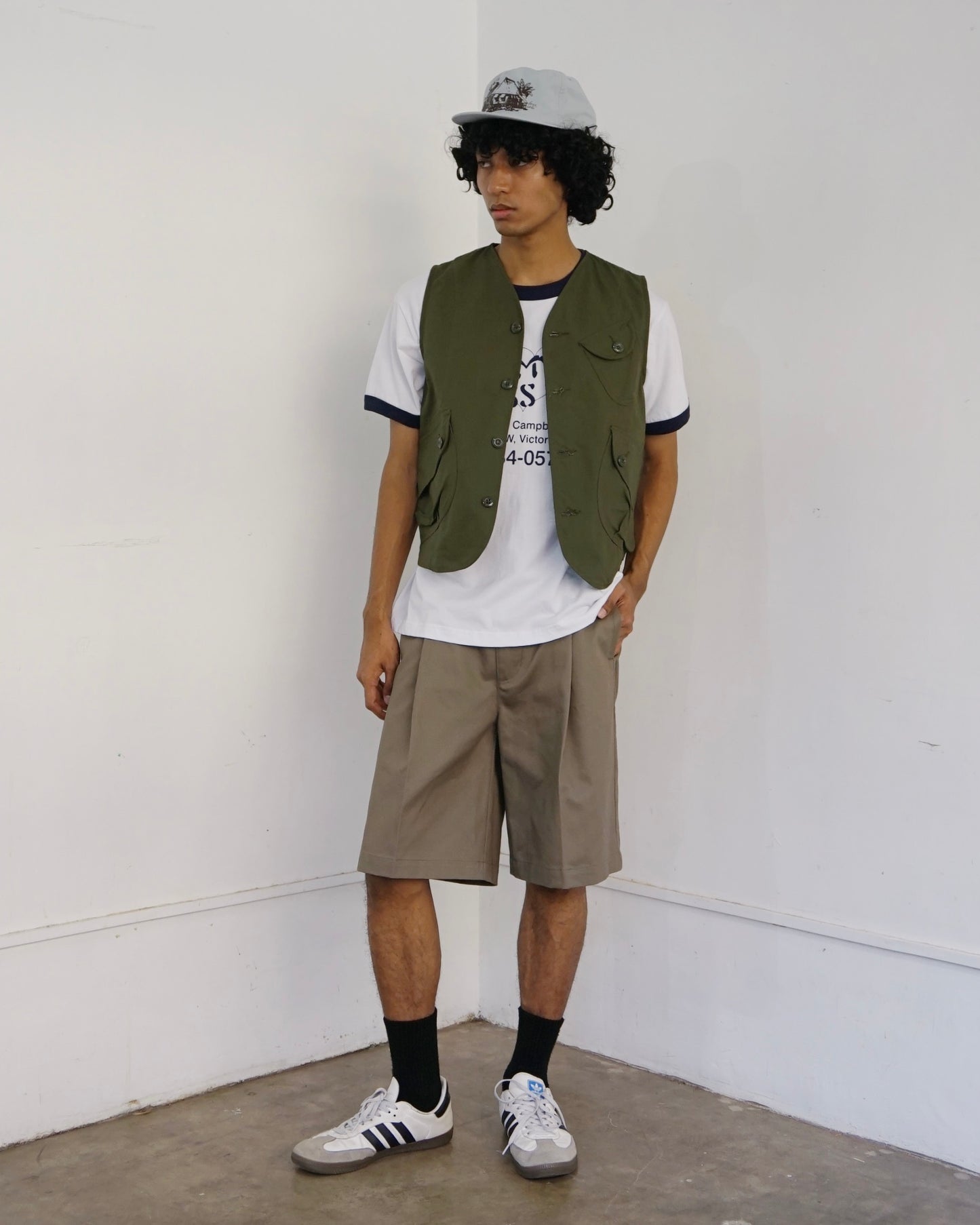 Harrier Vest Olive Rip-stop