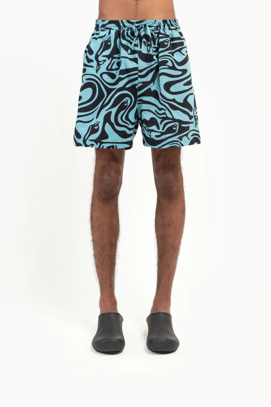 Blue Lagoon Holiday Shorts