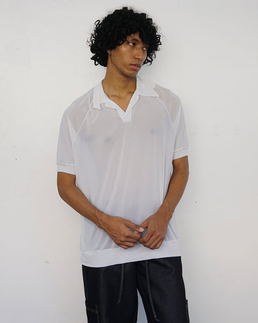 Mesh Polo Frost