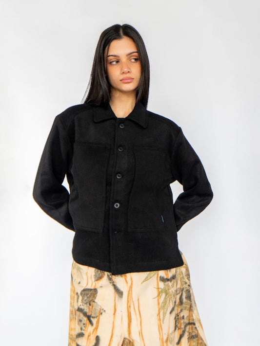 Women's Cliff Overshirt Black