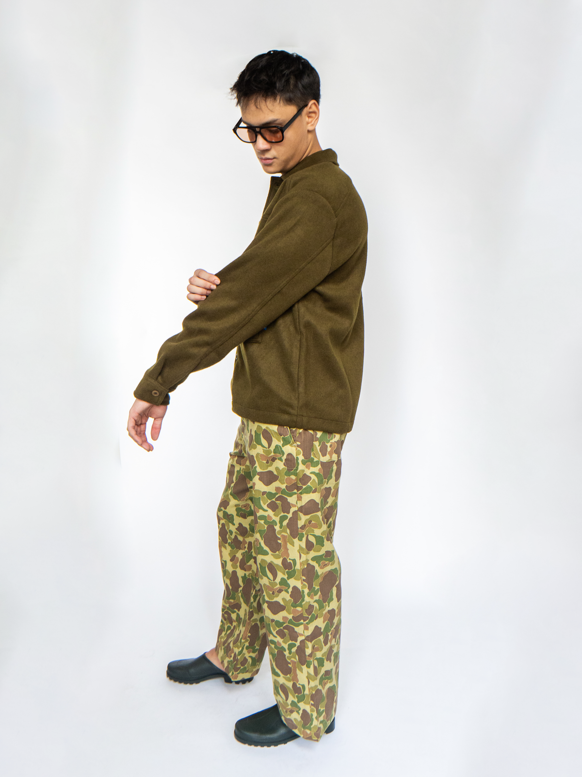 Cracker Jack Trousers Camouflage  HBT