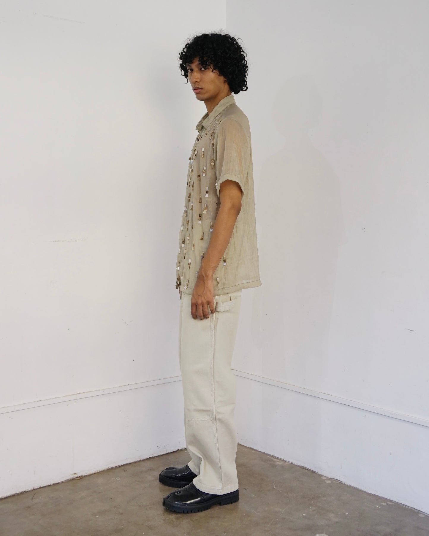 Double Knee Carpenter Pant Used Natural