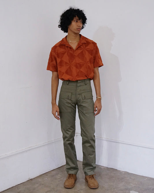 LDP44-HBT USMC Military Olive Trousers (Monkey Pants)