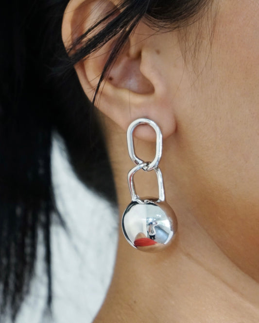 Lara Silver Earrings