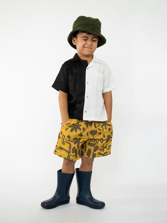 Kids Galbanum Swim Shorts