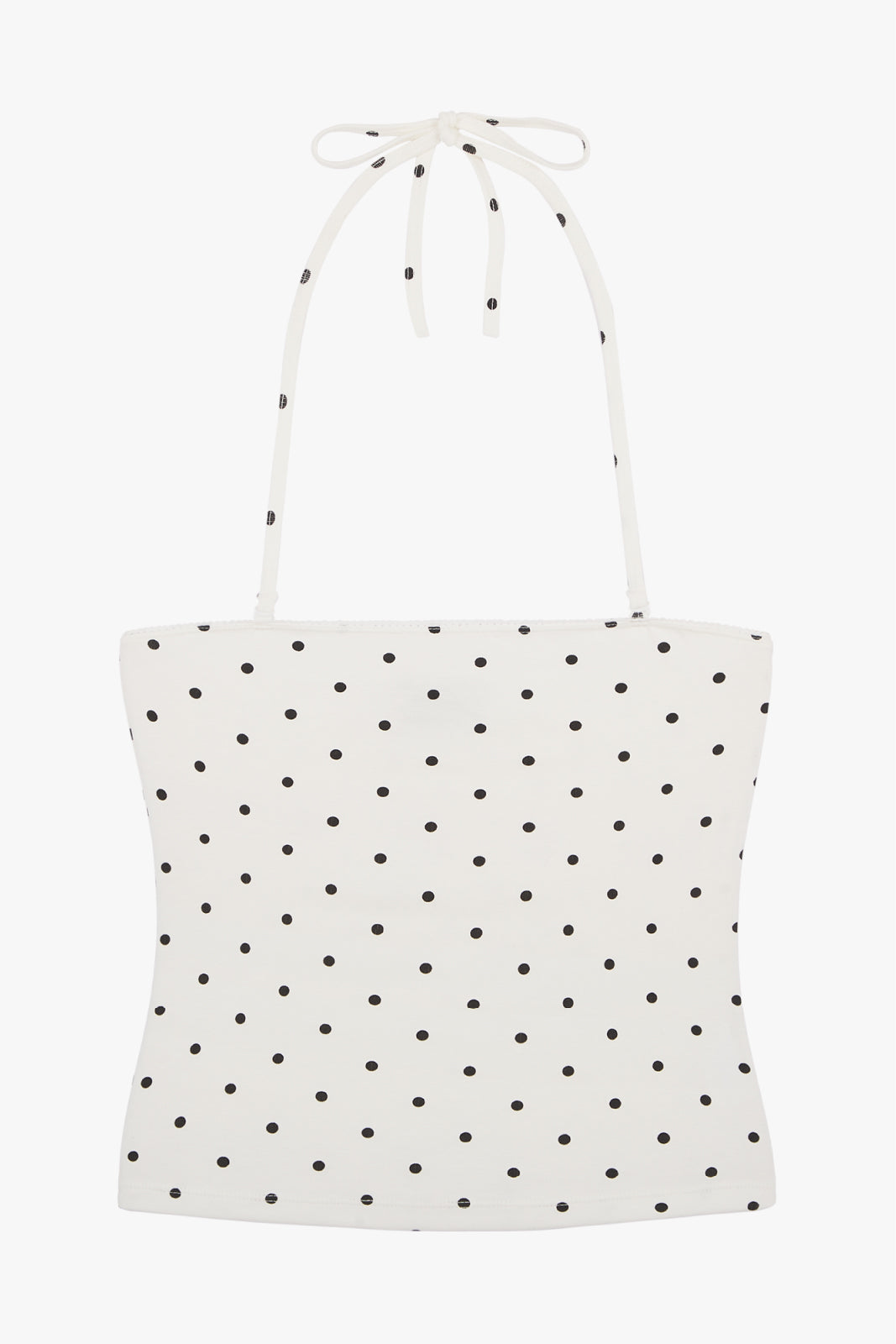 Off Duty Tie Cami Polka Dot