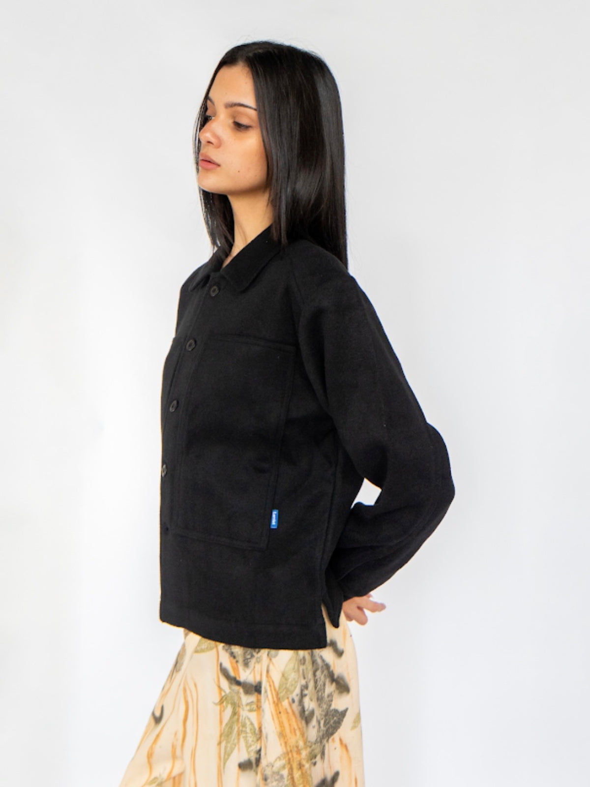 Women's Cliff Overshirt Black