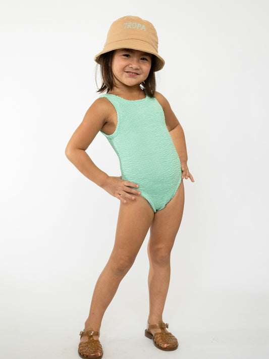 Kids Classic Swim Metallic Mint