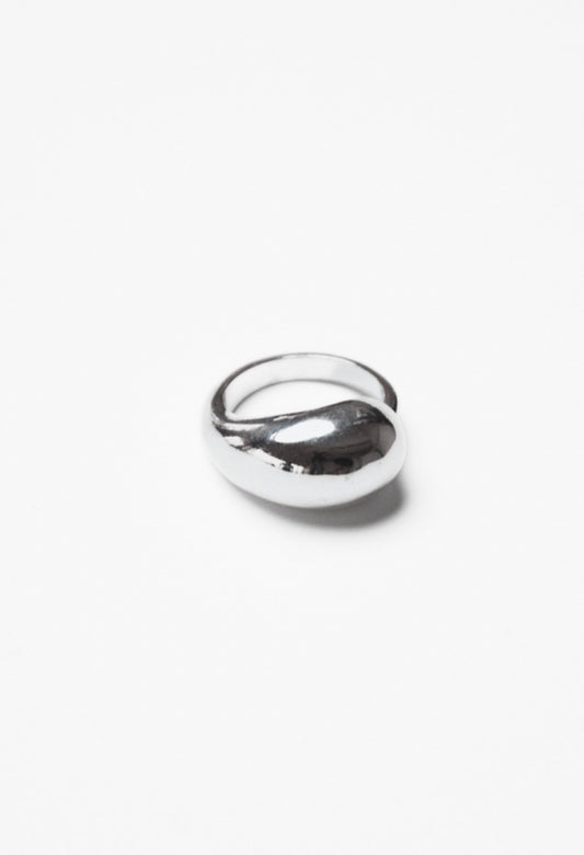 Bean Ring Silver