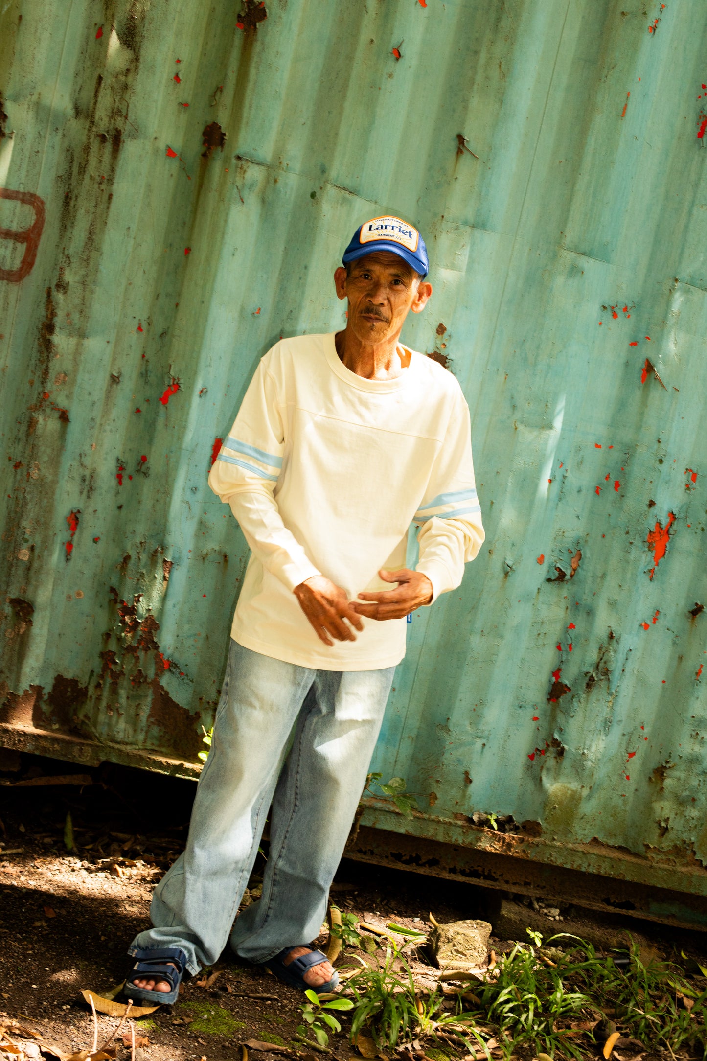 Tullum Long Sleeve Tee Cream