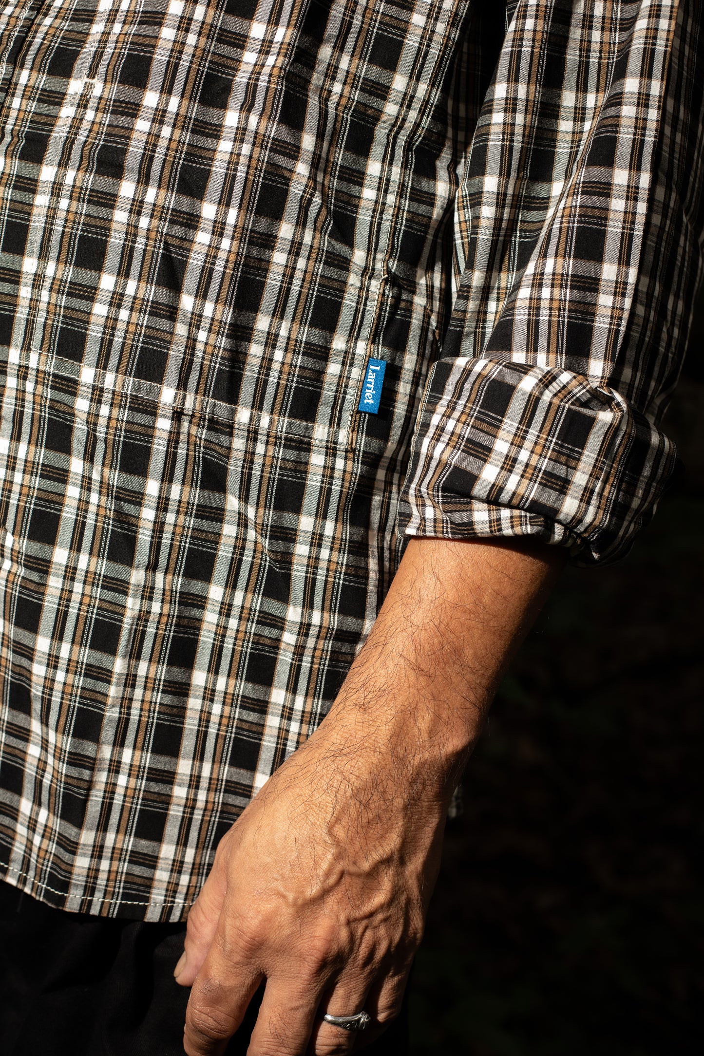 Grant Shirt Black Plaid