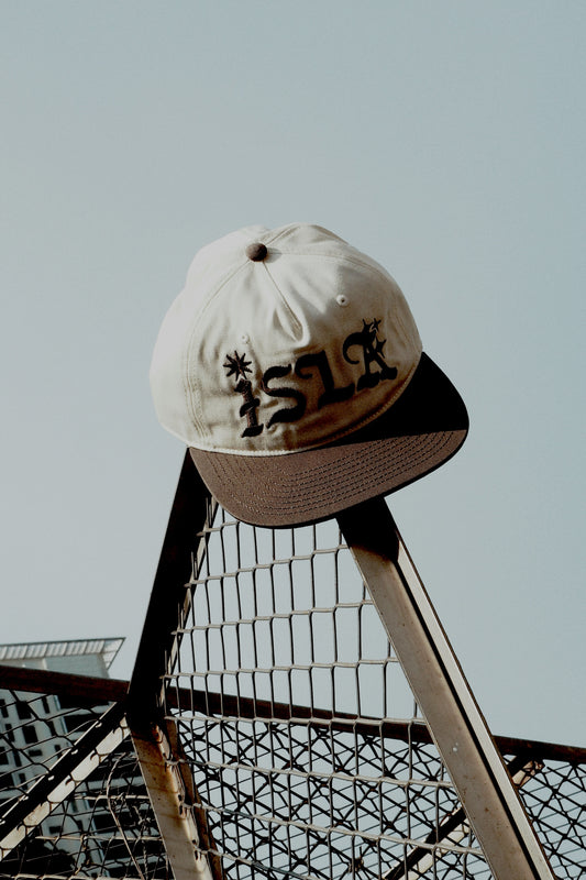 OG Logo Two Tone 5 Panel Hat Walnut Natural