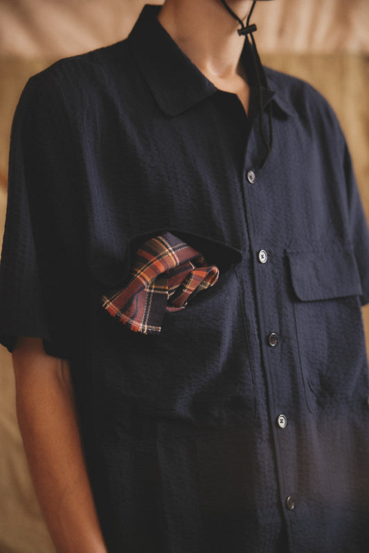 Kendalls Short Sleeve Shirt Navy