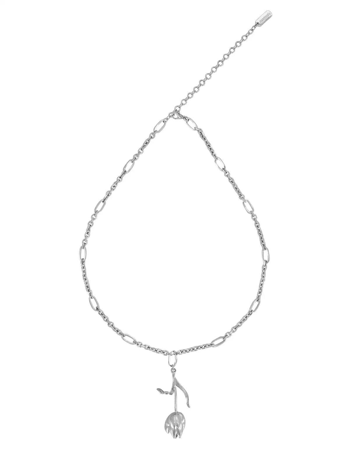 Primrose Silver Necklace
