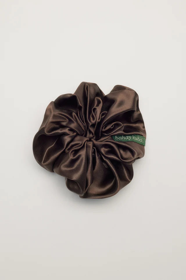 Silk Scrunchie Cocoa