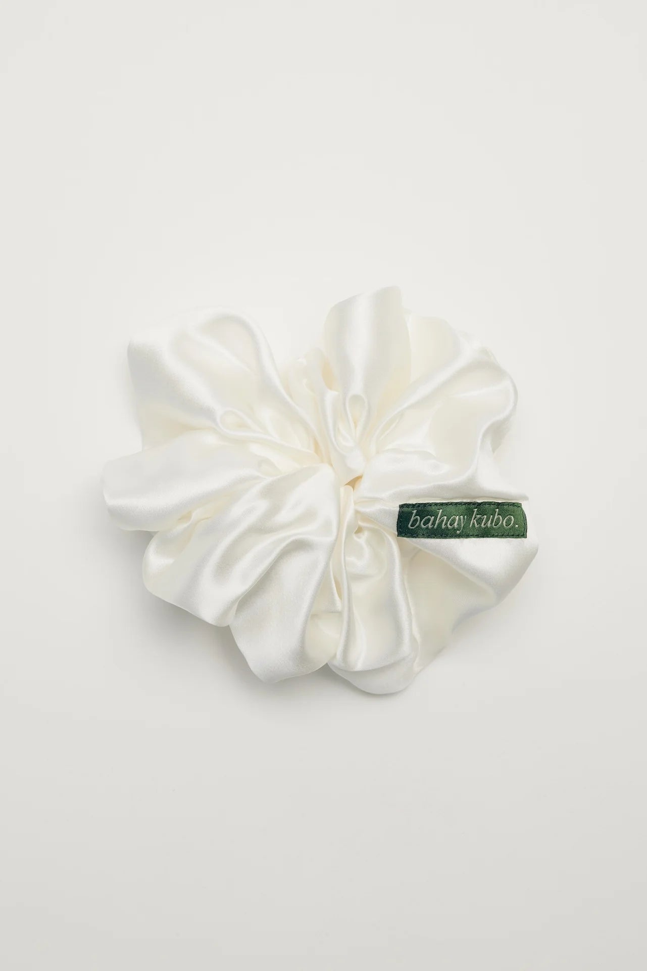 Silk Scrunchie Sampaguita