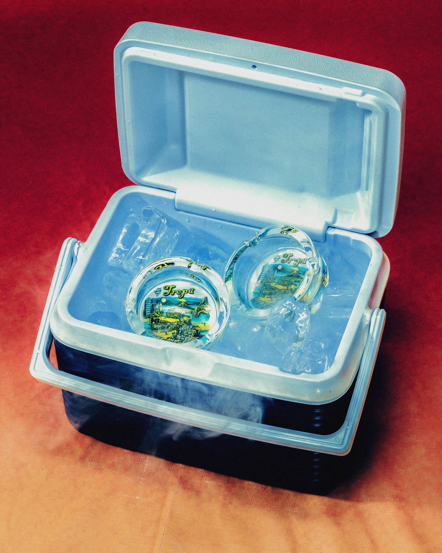Souvenir Glass Ash Tray
