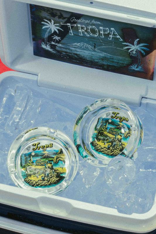 Souvenir Glass Ash Tray