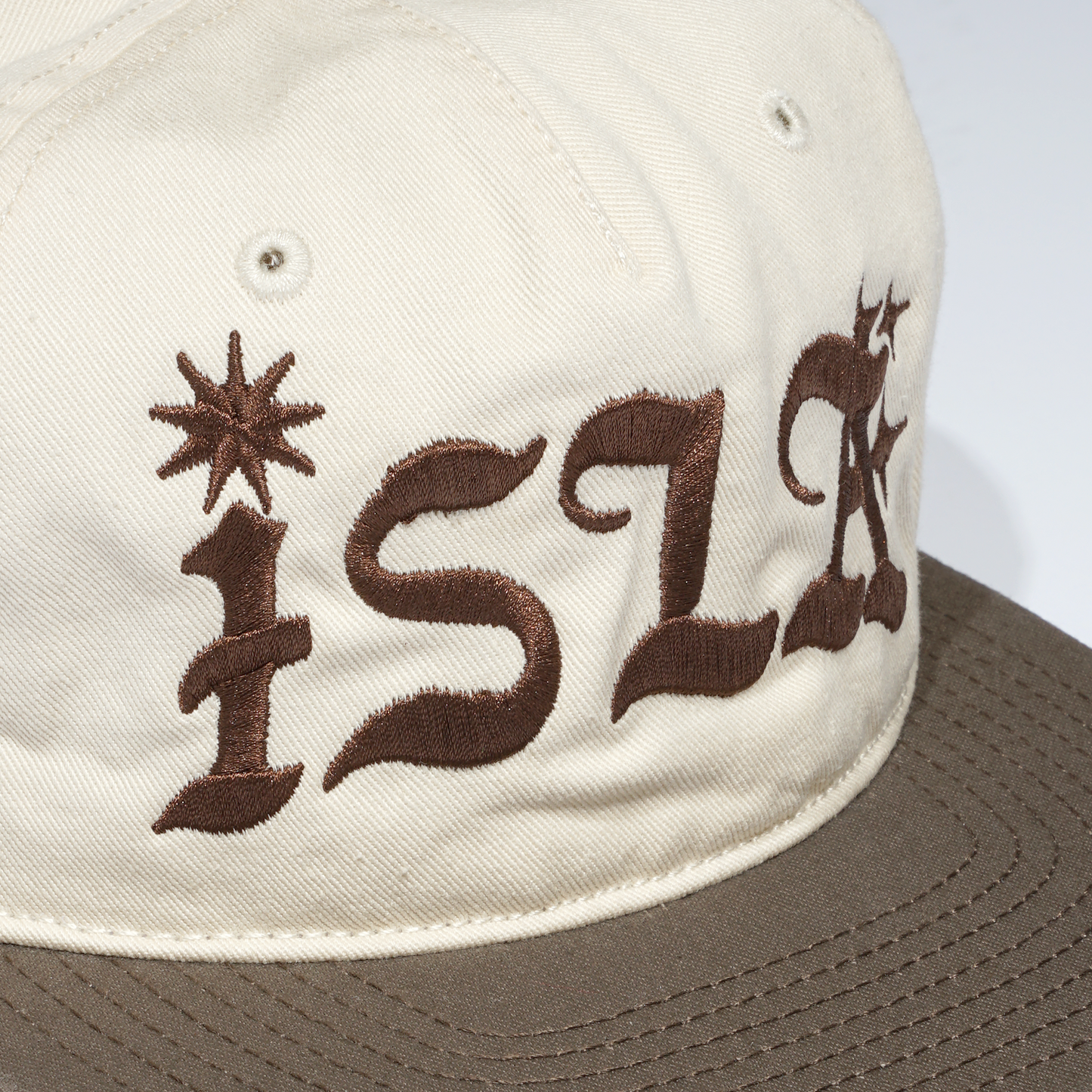 OG Logo Two Tone 5 Panel Hat Walnut Natural