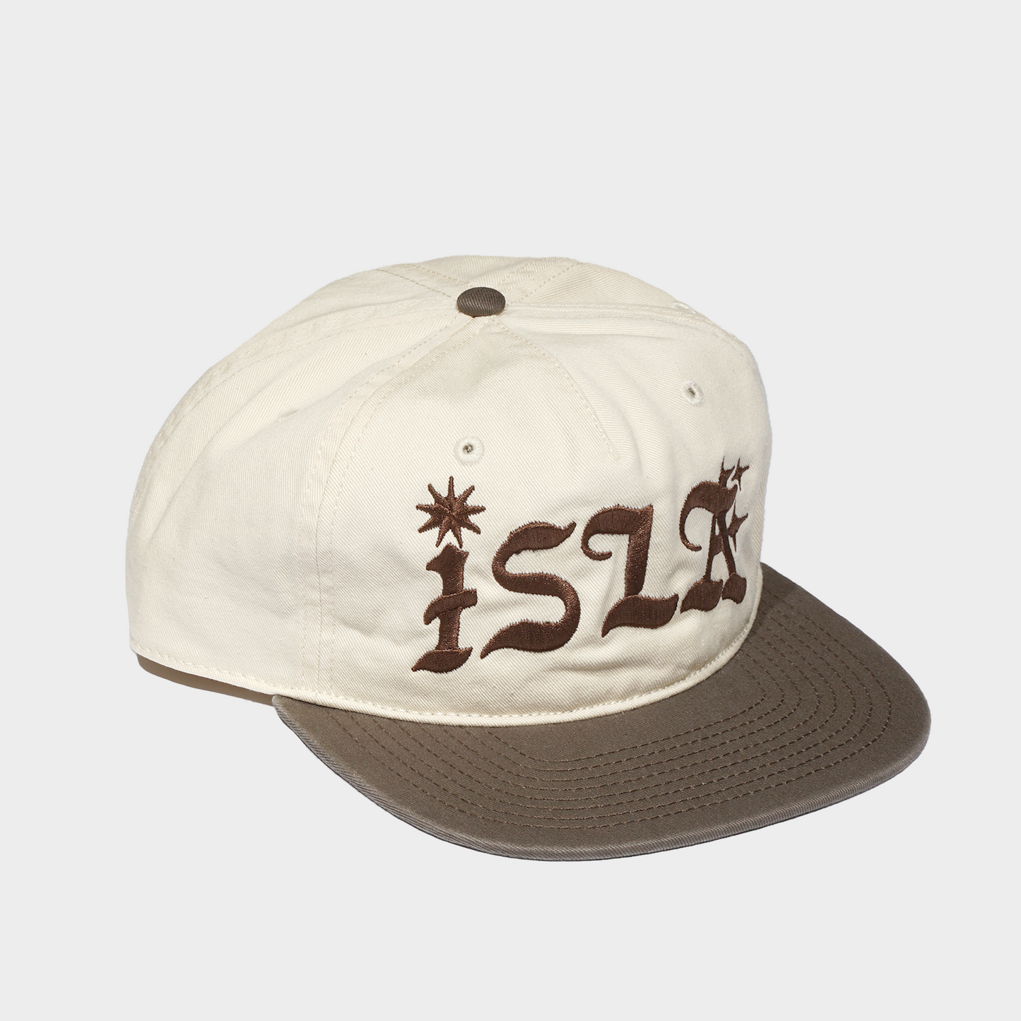 OG Logo Two Tone 5 Panel Hat Walnut Natural