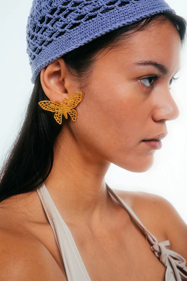 Mariposa Earrings Gold