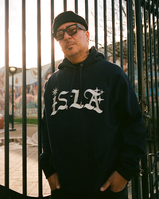 OG Logo Pullover Hoodie Navy